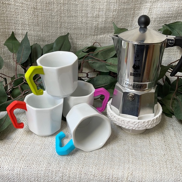 Bialetti Moka Cafe Espresso coffee percolator pot